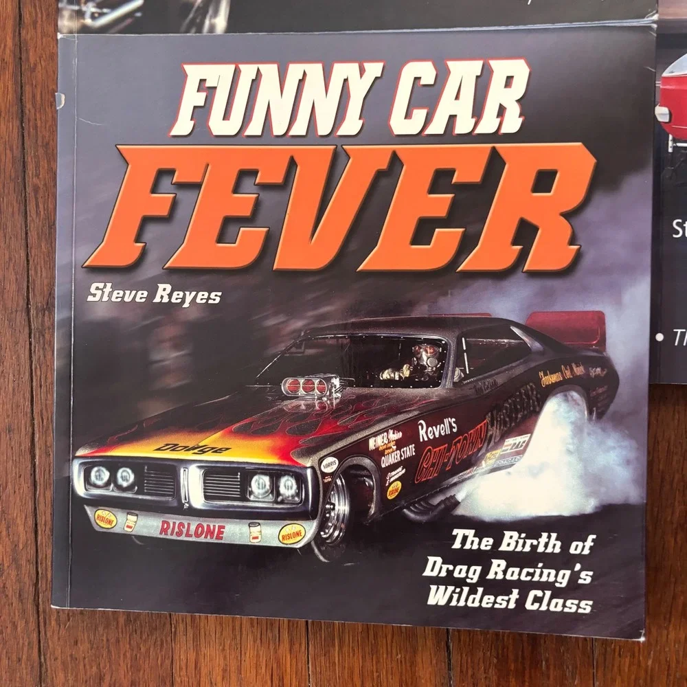 CarTech Steve Reyes Books EUC Slingshot Spectacular Funny Car Fever + 1 (Read)